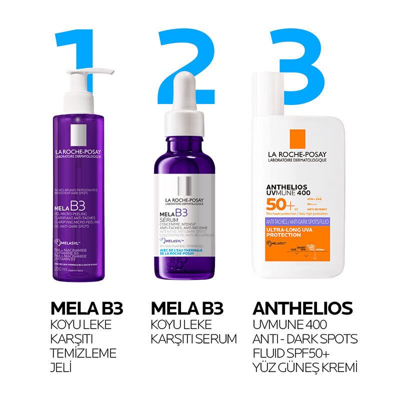 La Roche Posay ANTHELIOS UVMune 400 Anti-Dark Spots Fluid SPF50+ Yüz Güneş Kremi 50 ml