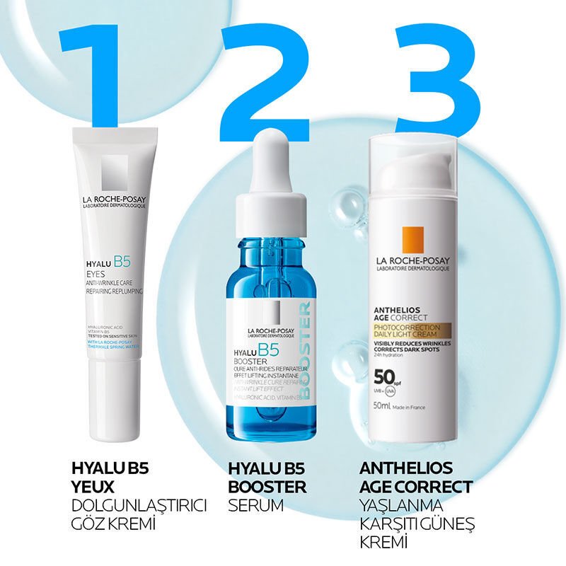 La Roche Posay Hyalu B5 Booster Yaşlanma Karşıtı Bakım Serumu 15 ml
