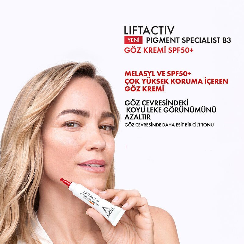 Vichy Liftactiv Pigment Specialist B3 SPF50+ Göz Bakım Kremi 15 ml