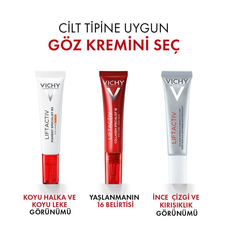 Vichy Liftactiv Pigment Specialist B3 SPF50+ Göz Bakım Kremi 15 ml