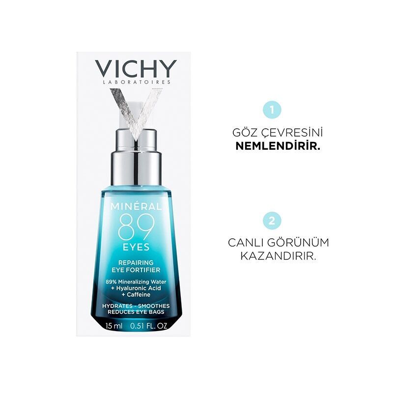 Vichy Mineral 89 Göz Çevresi Bakımı 15 ml