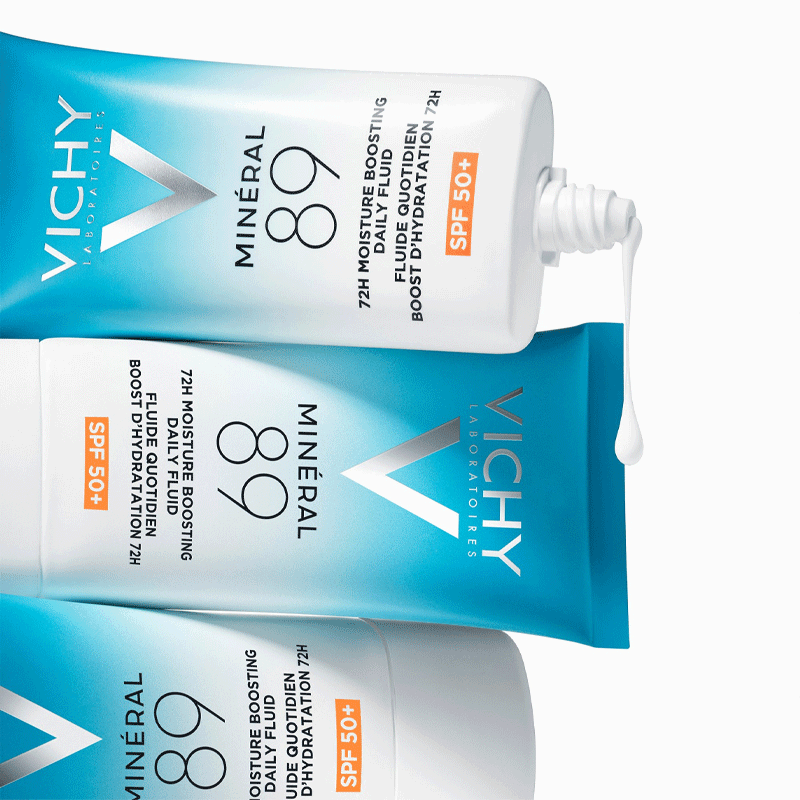 Vichy Mineral 89 Moisture Boosting Daily Fluid SPF 50+ 50 ml
