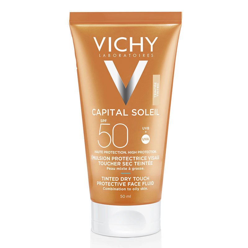 Vichy Capital Soleil SPF50 Güneş Koruyucu BB Emülsiyon 50 ml - Renkli