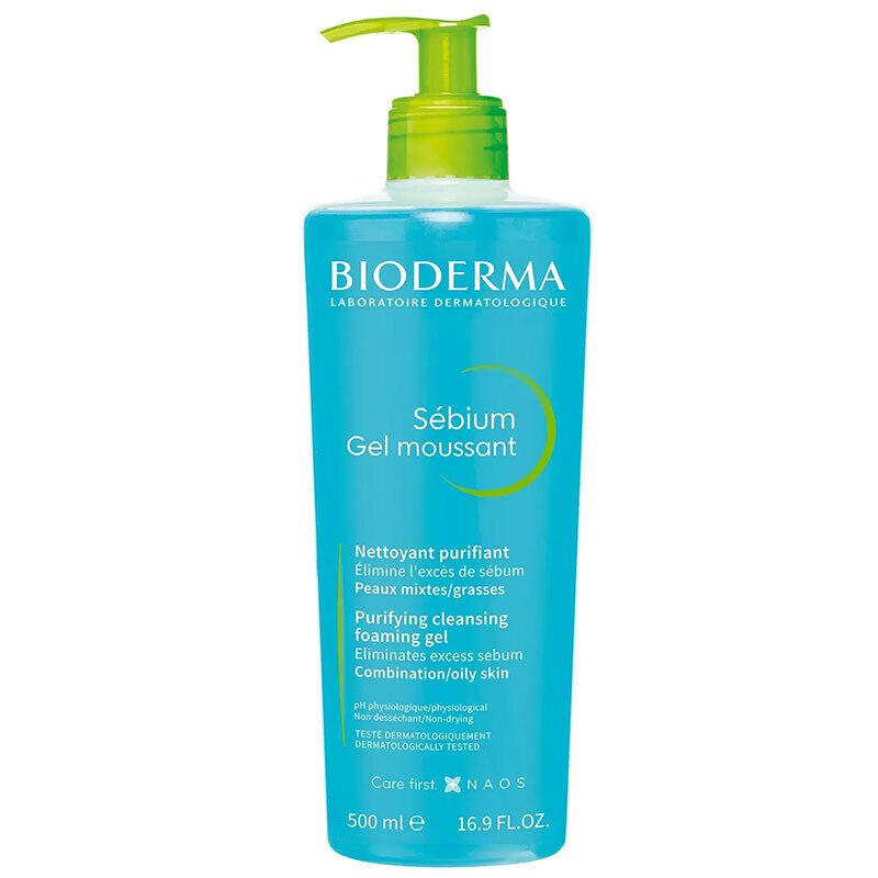 Bioderma Sebium Foaming Cilt Temizleme Jeli 500 ml