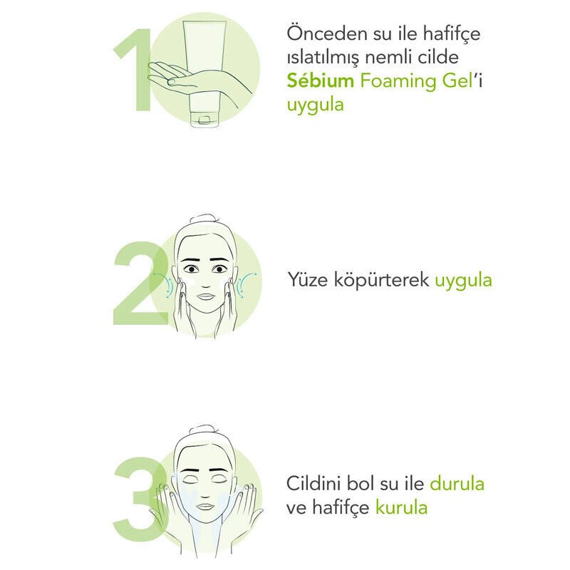 Bioderma Sebium Foaming Cilt Temizleme Jeli 500 ml