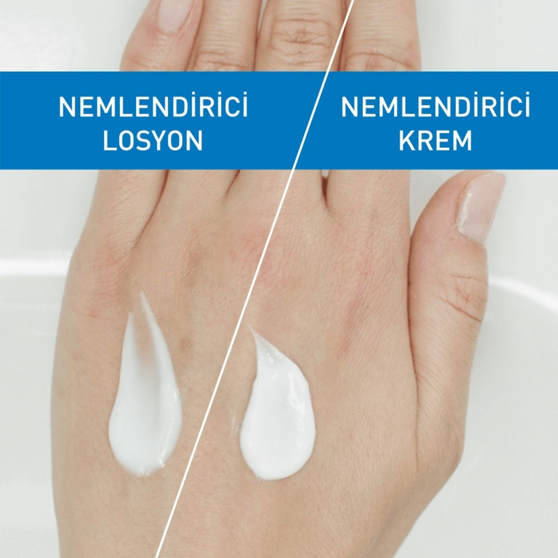 CeraVe Nemlendirici Yüz Ve Vücut Kremi - Kuru Ciltler İçin Seramid Ve Hyalüronik Asit İçerikli 340 gr