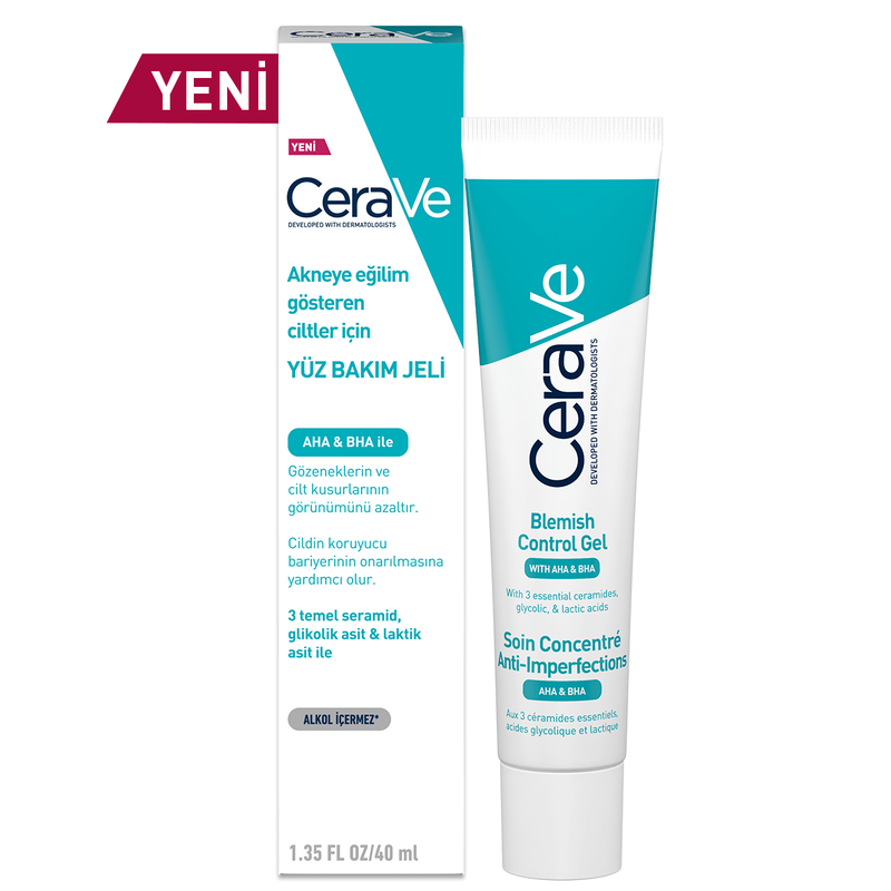 CeraVe Akneye Eğilim Gösteren Ciltler İçin Yüz Bakım Jeli 40 ml