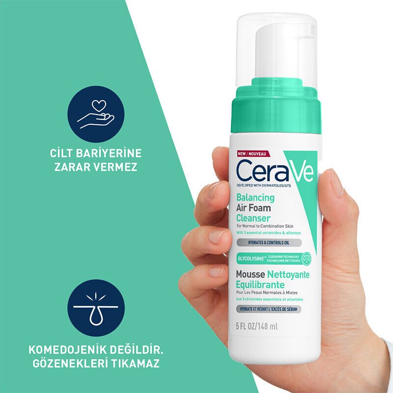 CeraVe Balancing Air Foam Cleanser 148 ml