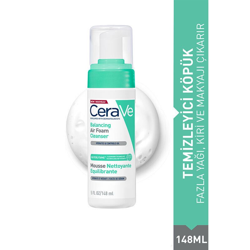 CeraVe Balancing Air Foam Cleanser 148 ml