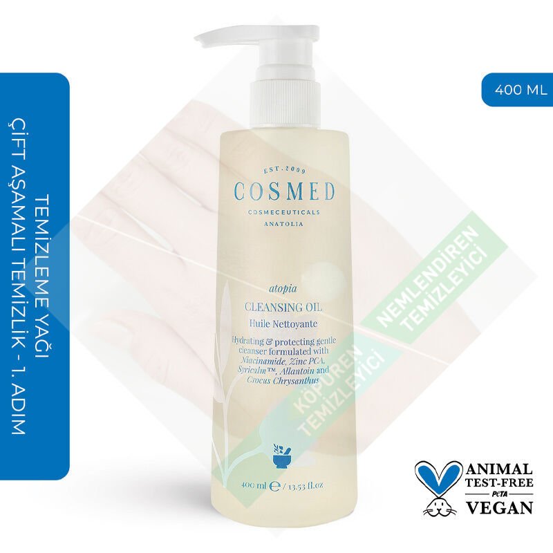 Cosmed Atopia Temizleme Yağı 200 ml