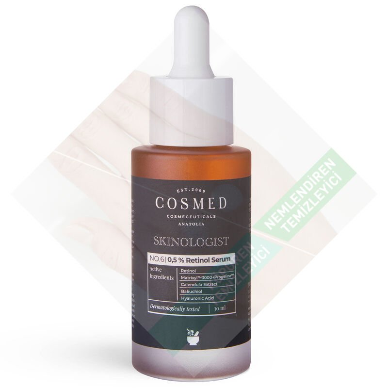 Cosmed Skinologist Retinol ve Peptit İçeren Serum 30 ml