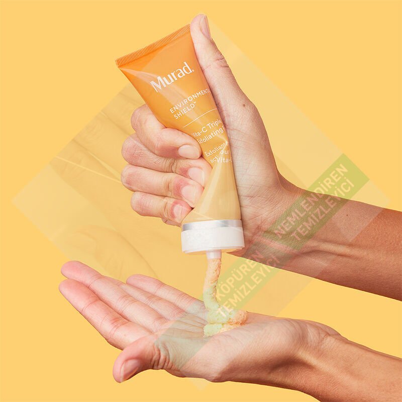 Murad Vita-C Triple Exfoliating Facial- Altın-C Vitamini İçeren Cilt Yenileyici Profesyonel Ev Peelingi 80 ml