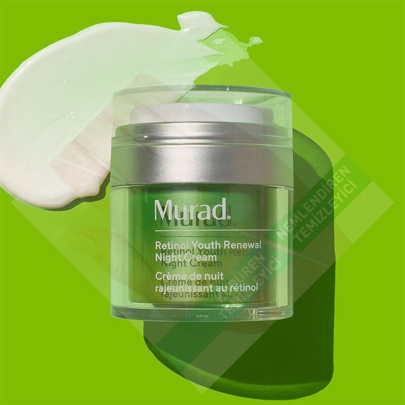 Murad Retinol Youth Renewal Night Cream – Gençlik Kodu: Cilt Yenileyici Retinol Gece Kremi 50 ml