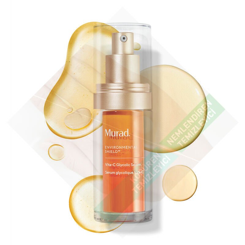 Murad Vita -C Glycolic Serum Altın - C Vitamini İçeren Leke Ve Renk Eşitsizliğinde Etkili Aydınlatıcı Serum 30ml
