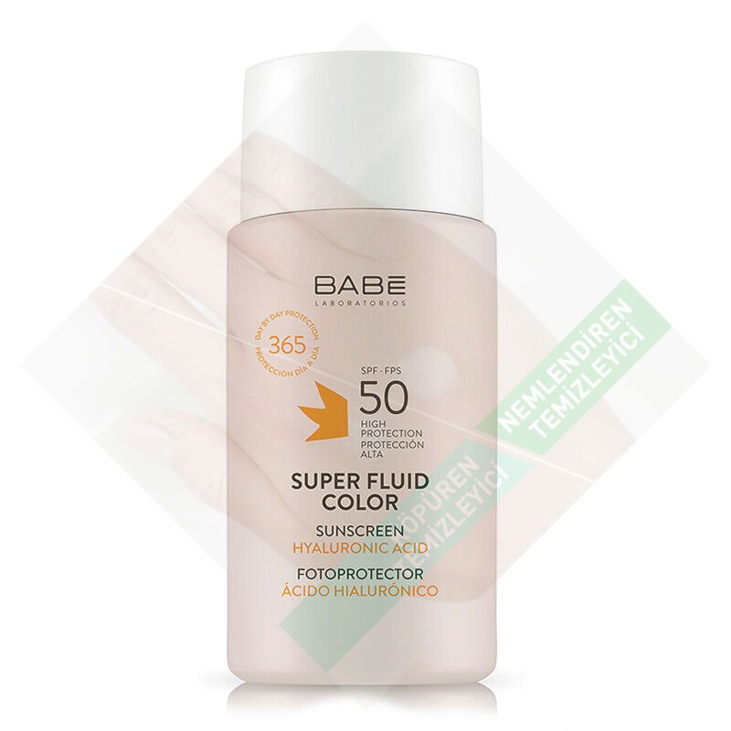 Babe Sun SPF 50 Super Fluid Güneş Koruyucu 50 ml - Renkli