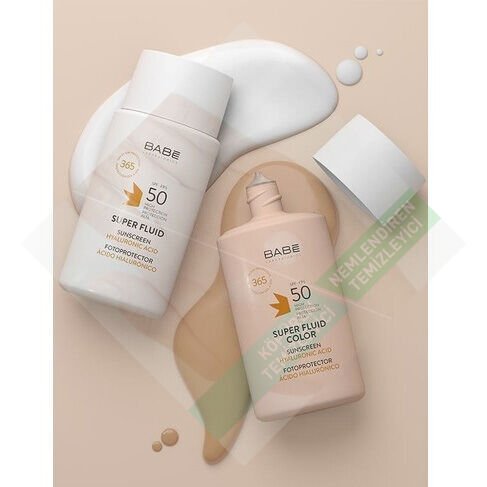 Babe Sun SPF 50 Super Fluid Güneş Koruyucu 50 ml - Renkli