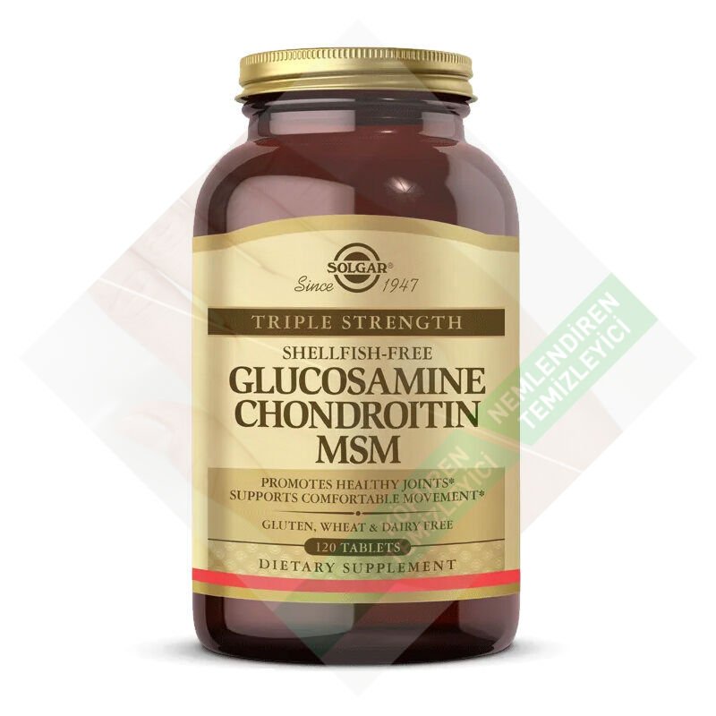 Solgar Glucosamine Chondroitin MSM 120 Tablet