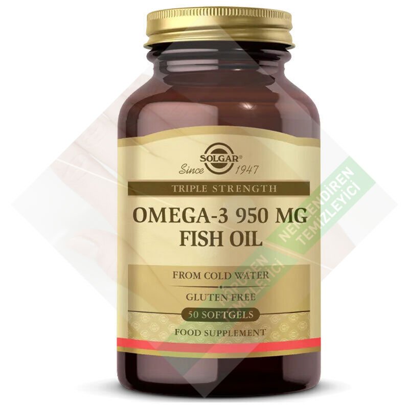 Solgar Omega 3 950 mg 100 Yumuşak Jelatinli Kapsül