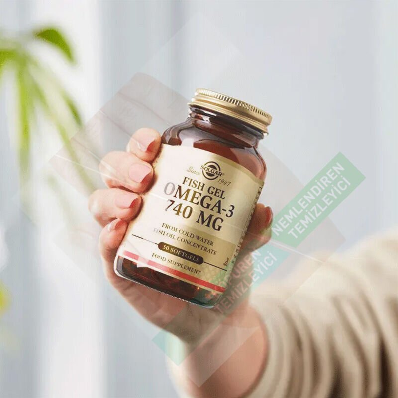 Solgar Omega-3 740 Mg Fish Gel 50 Yumuşak Jelatinli Kapsül