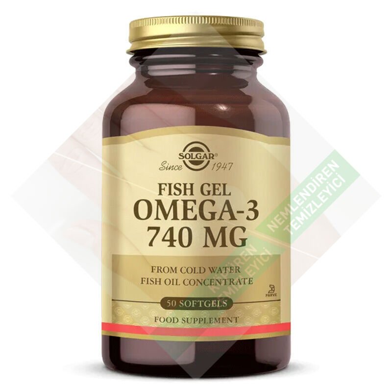 Solgar Omega-3 740 Mg Fish Gel 50 Yumuşak Jelatinli Kapsül