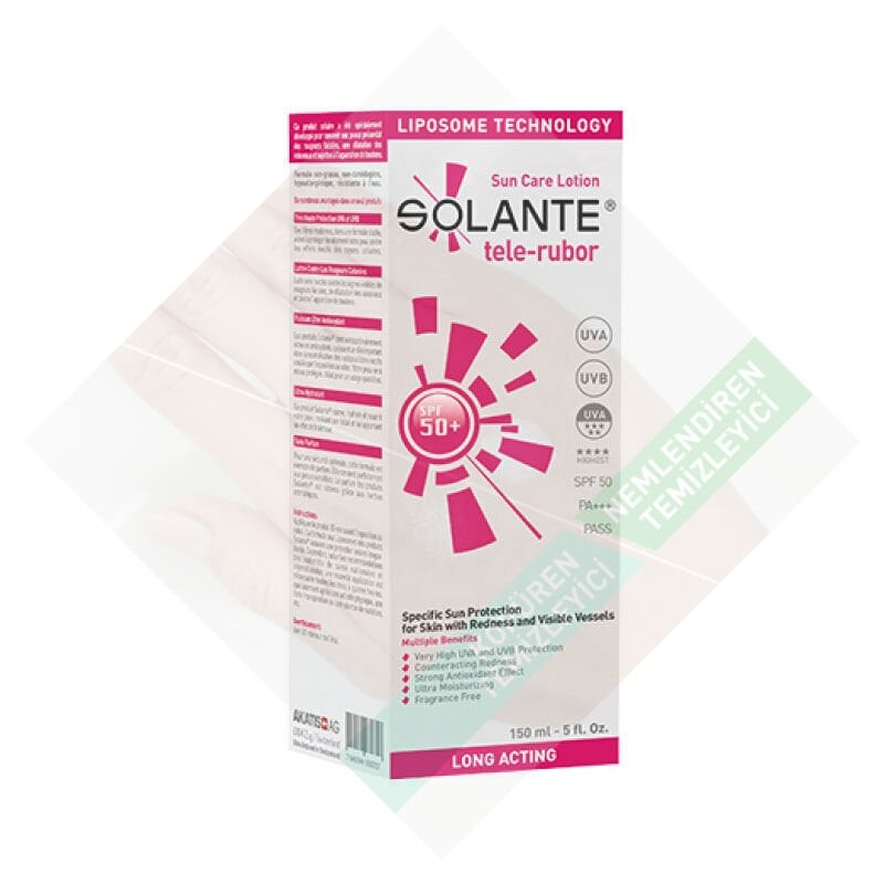Solante Telerubor SPF 50+ Losyon 150 ml