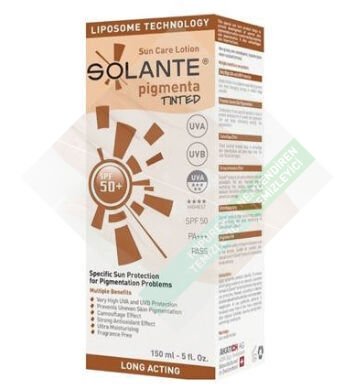 Solante Pigmenta Tinted Lotion SPF 50+ 150 ml