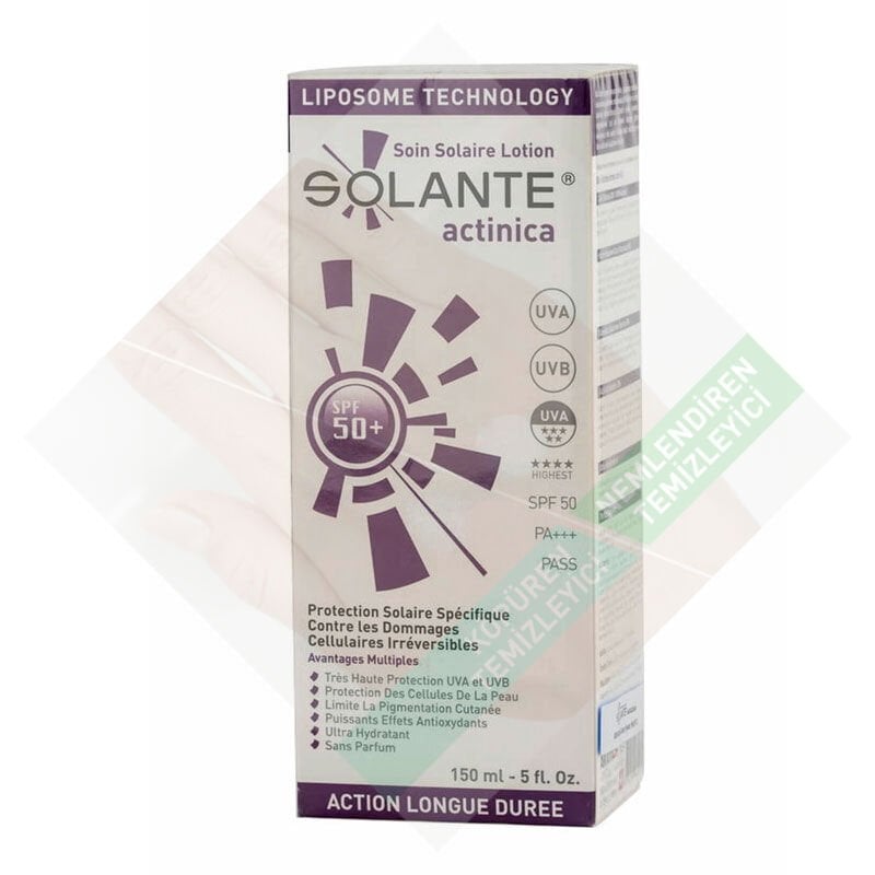 Solante Actinica Sun Care Lotion SPF 50+ 150 ml