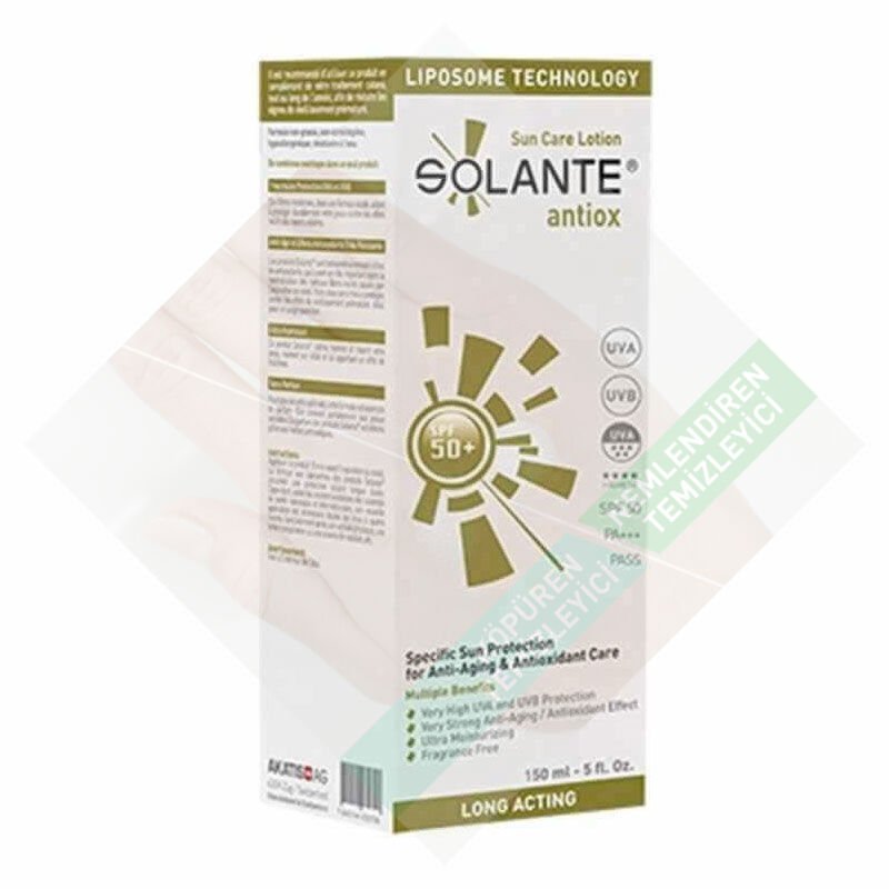 Solante Antiox Sun Care Lotion SPF 50+ 150 ml