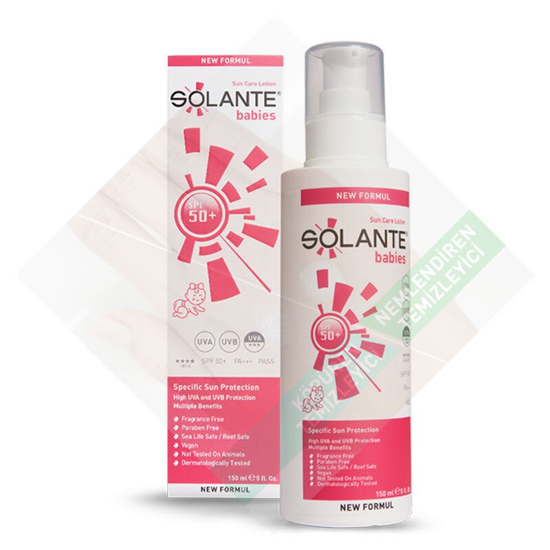 Solante Babies SPF50+ Losyon 150 ml