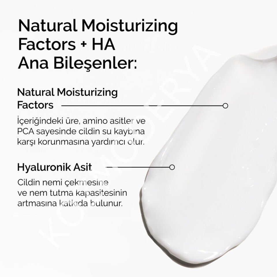 The Ordinary Natural Moisturizing Factors + HA Yüz Nemlendiricisi 100 ml