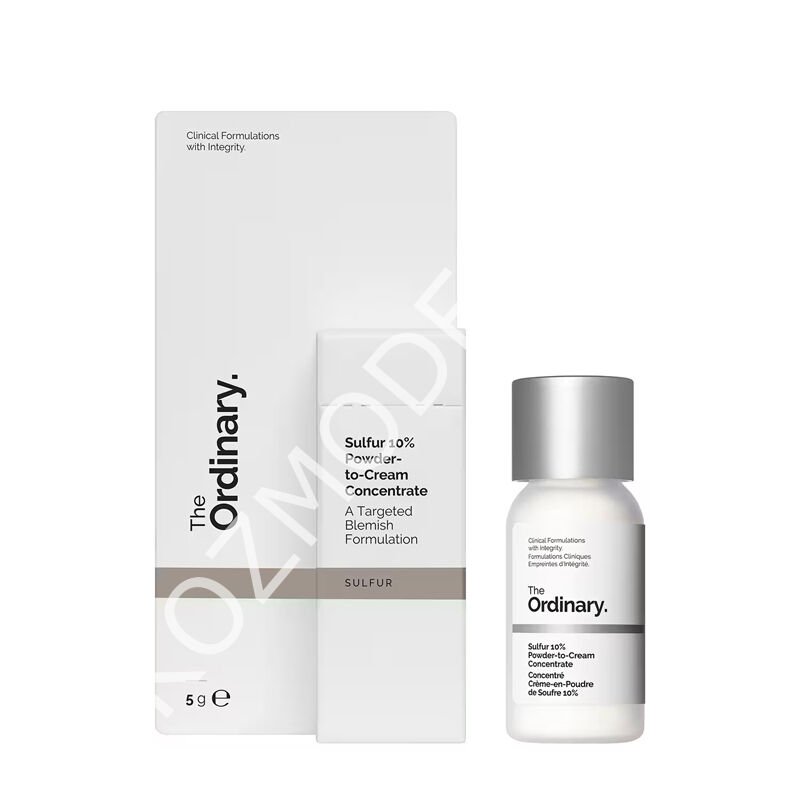 The Ordinary Sulfur 10% Powder-to-Cream Concentrate Düzensiz Görünüm Karşıtı Konsantre Toz 5 g
