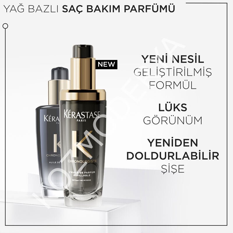 Kerastase Chronologiste Lhuile De Parfum Yedek Şişe Saç Bakım Yağı 75 ml