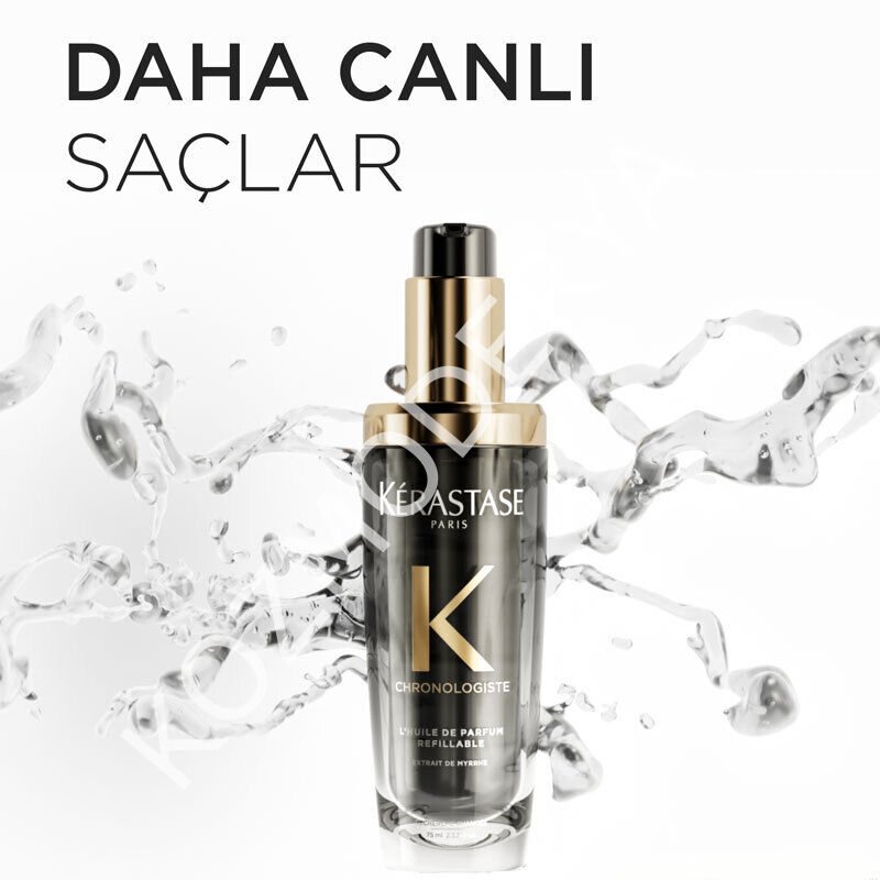 Kerastase Chronologiste Lhuile De Parfum Yedek Şişe Saç Bakım Yağı 75 ml