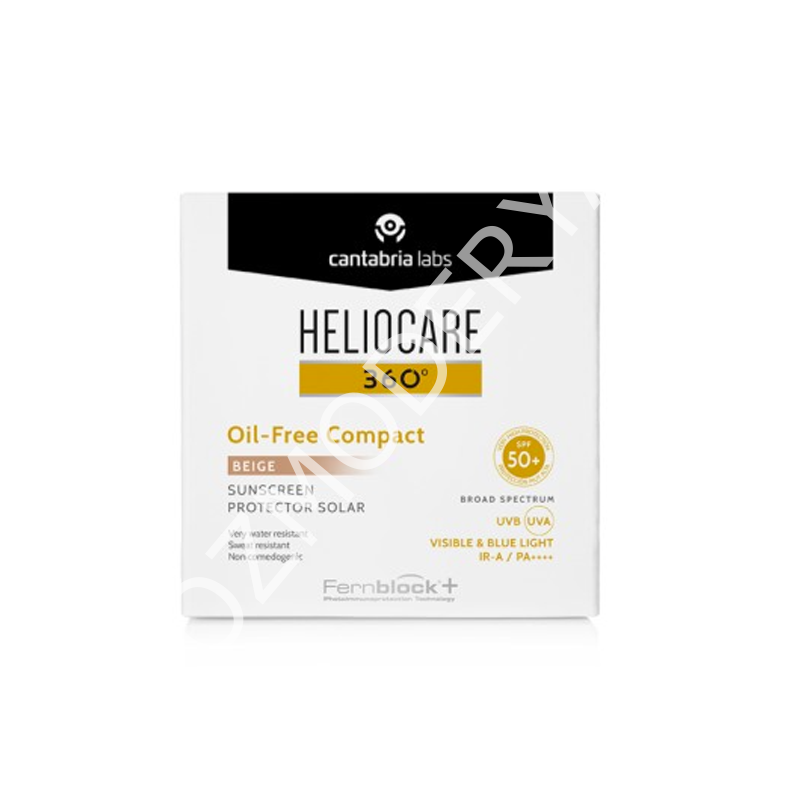 Heliocare 360 SPF50 Oil-Free Compact Color Beige Sun Protector 10 g
