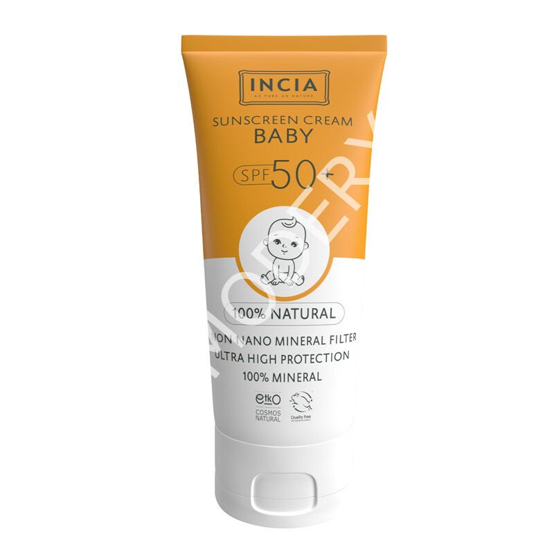 INCIA Bebekler İçin Doğal Güneş Kremi 50 SPF 50 ml